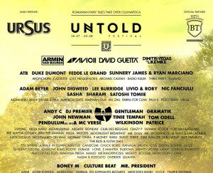 Artisti UNTOLD Festival_8.07.15