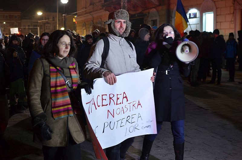 protest ciorbea cluj